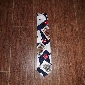 Brother's Hand Made Casino Playing Cards Neck Tie
